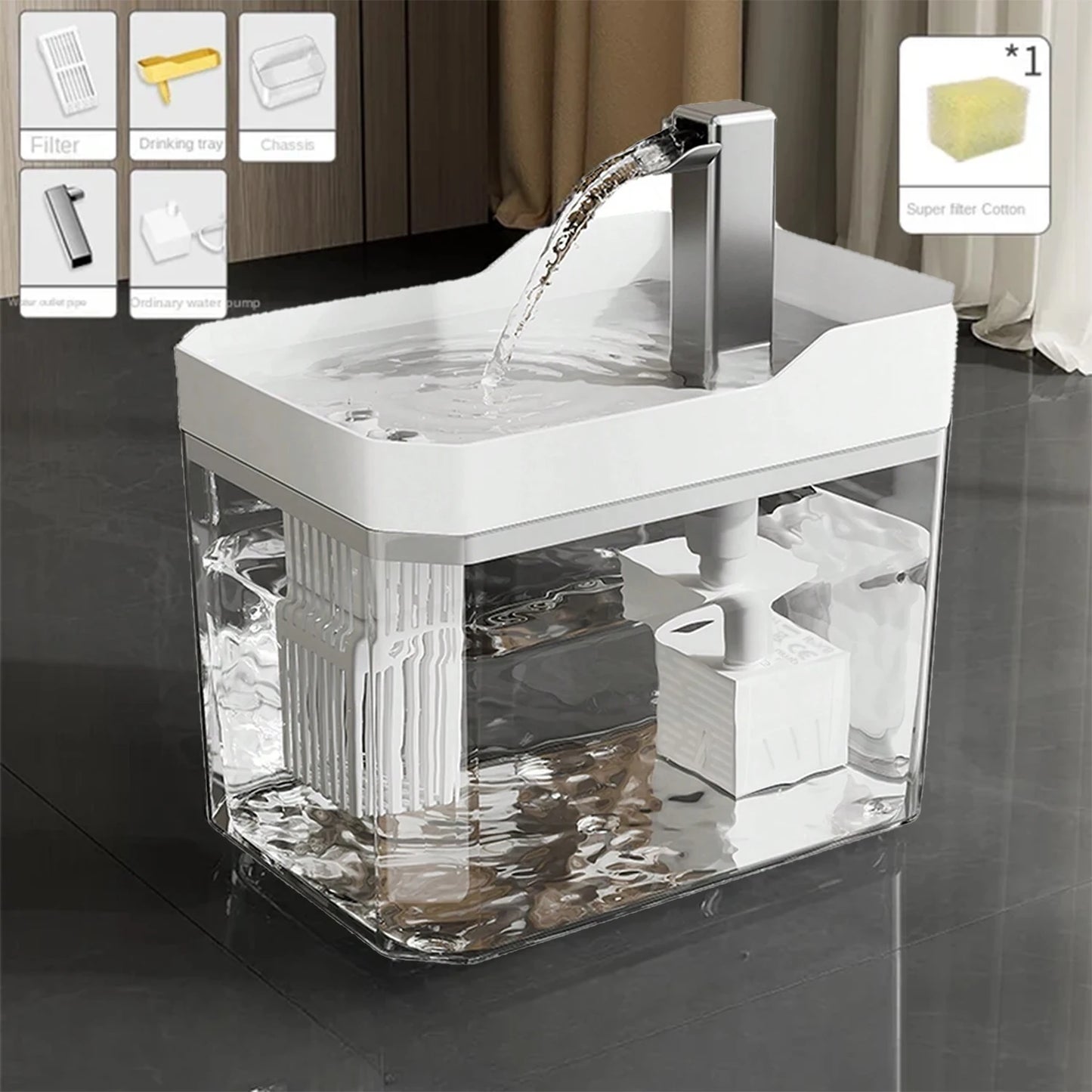 Cat Water Fountain
